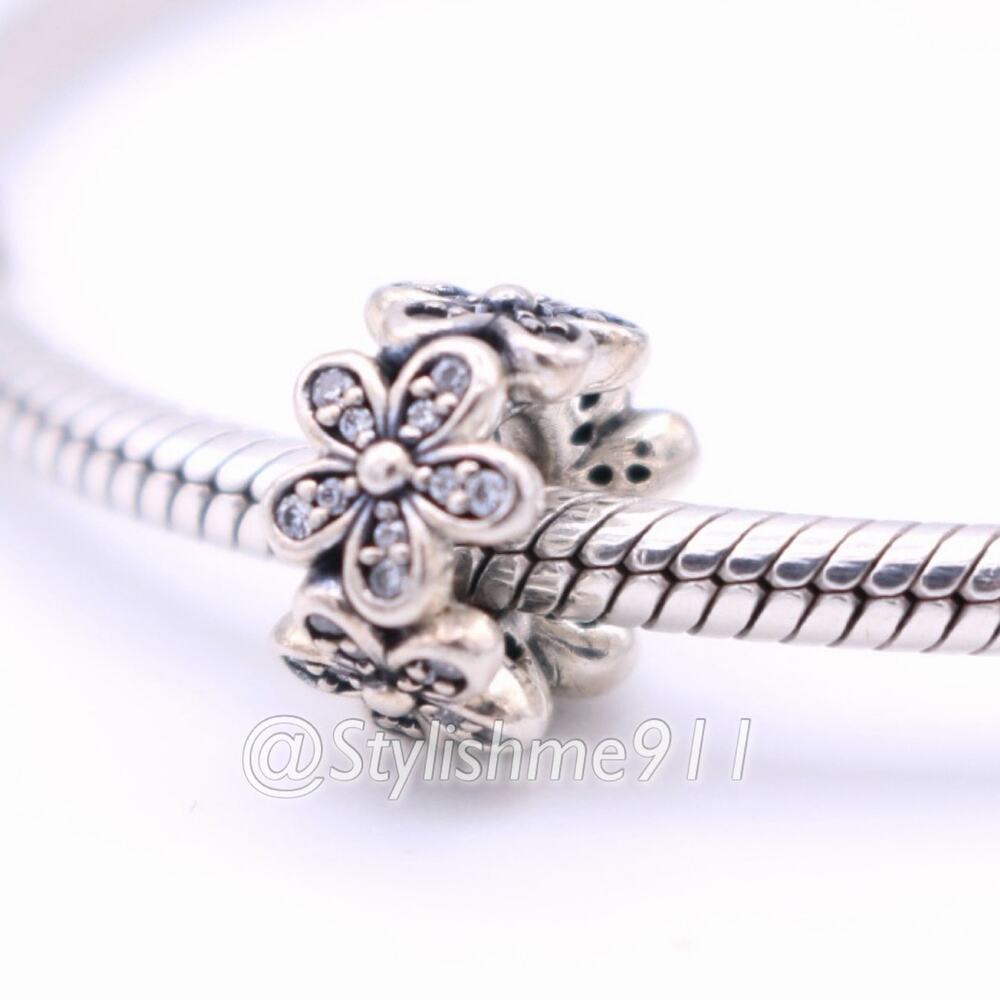 Authentic PANDORA Dazzling Daisies Spacer - 792053CZ